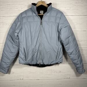 Patagonia Down Filled Puffer Jacket Coat Womens Size Medium light blue